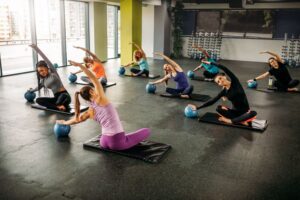 pilates define o corpo