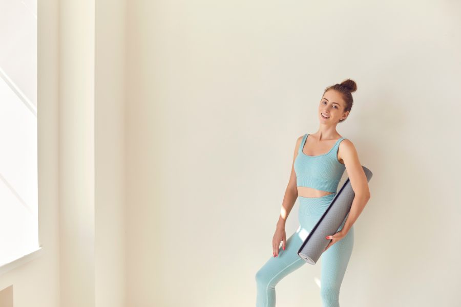 pilates em casa?